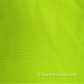 Tissu polyester Strethc EN20471 haute visibilité